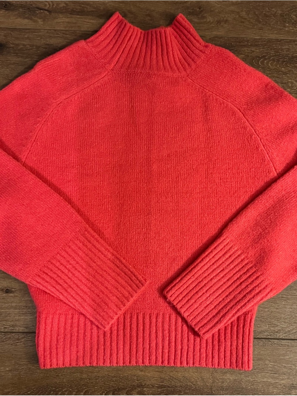 Double Zero Hot Pink Mock Neck Sweater